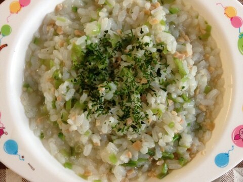 離乳食＊納豆と野菜のリゾット